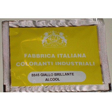 Colorante per miscela giallo brillante 8g